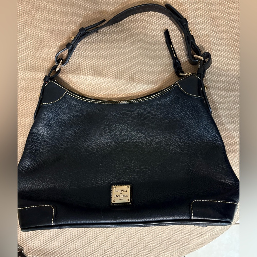 Dooney & Burke Pebble Grain Large Shoulder Bag